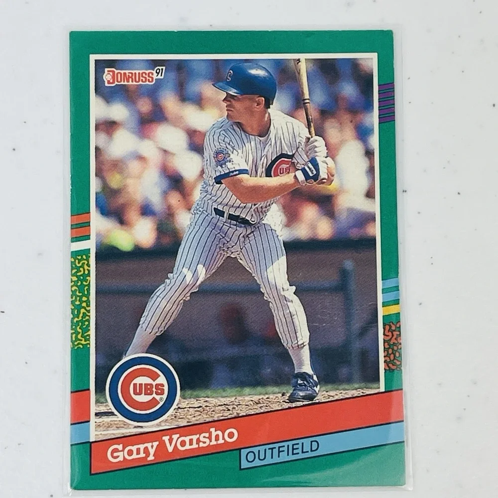 Gary Varsho 671 Donruss 1991 MLB Baseball Trading Card